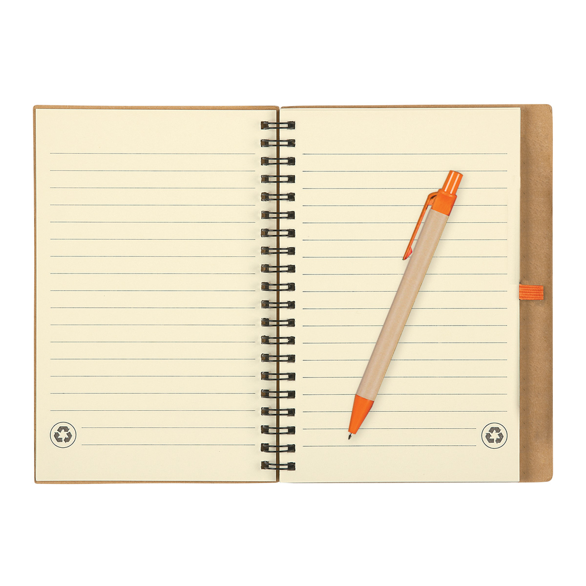 Eco-Inspired Spiral Notebook & Pen 12