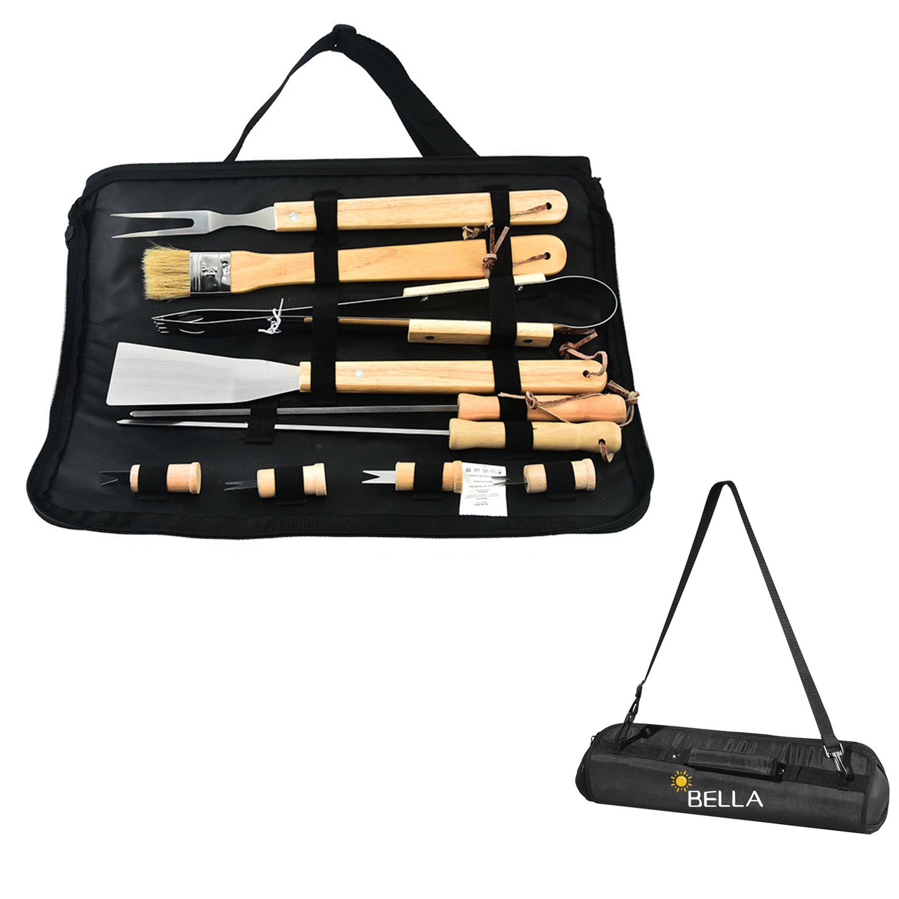 11 Piece Barbeque (Bbq) Set With Polyester Carrying Case 3