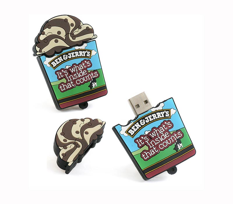 Custom 2D PVC USB Drive 10