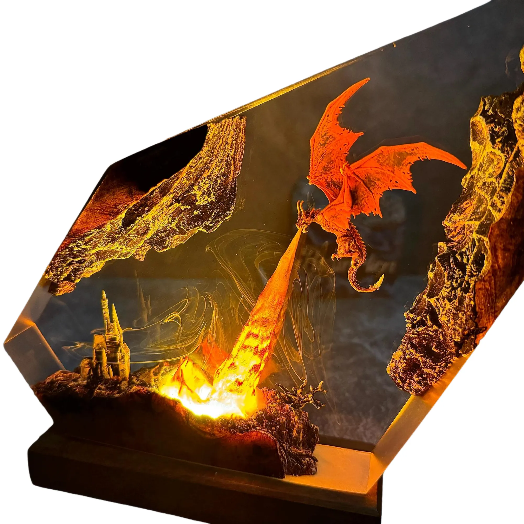 Halloween Easter Fire Dragon Night Light 2