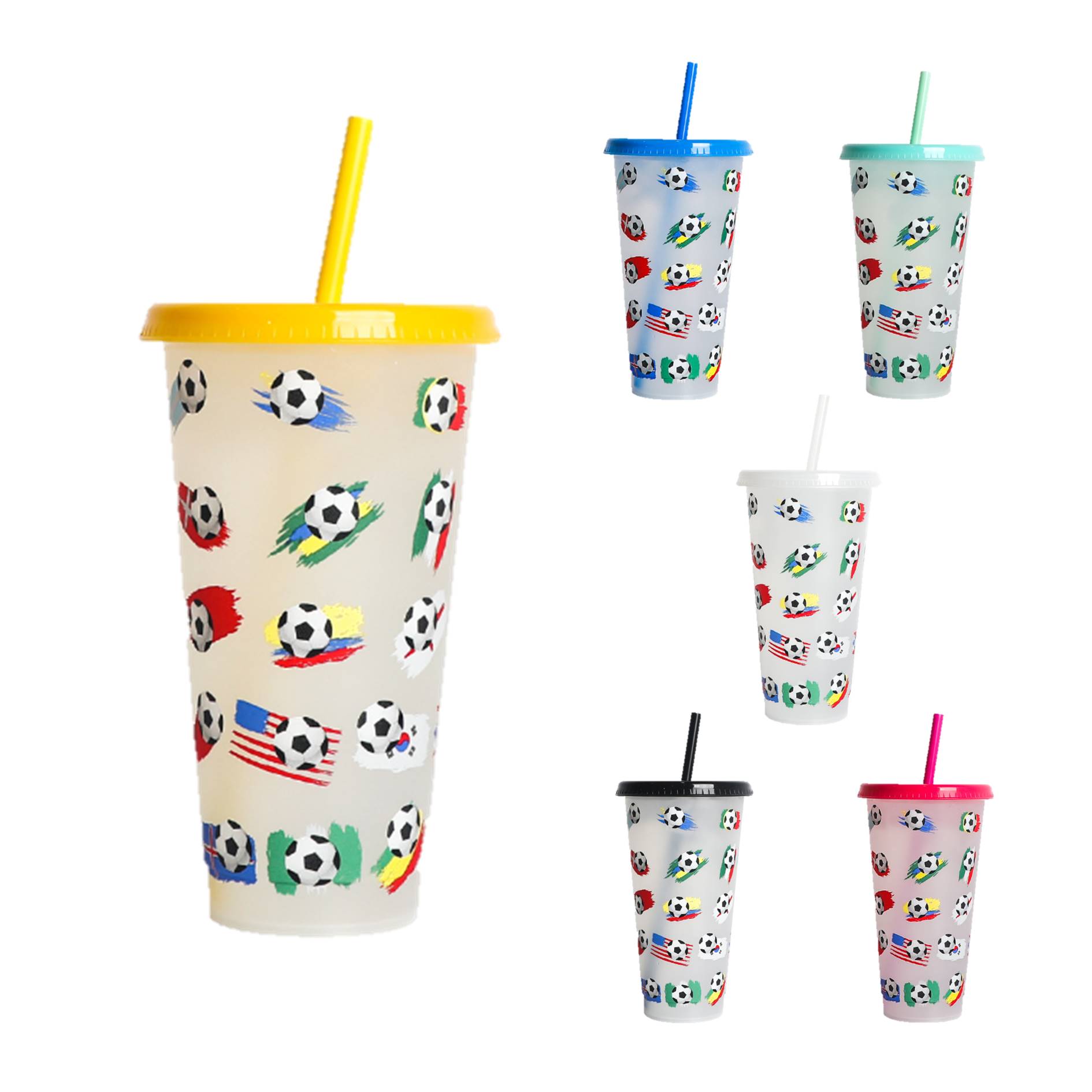 27 Oz. Color Change Stadium Straw Tumbler 2