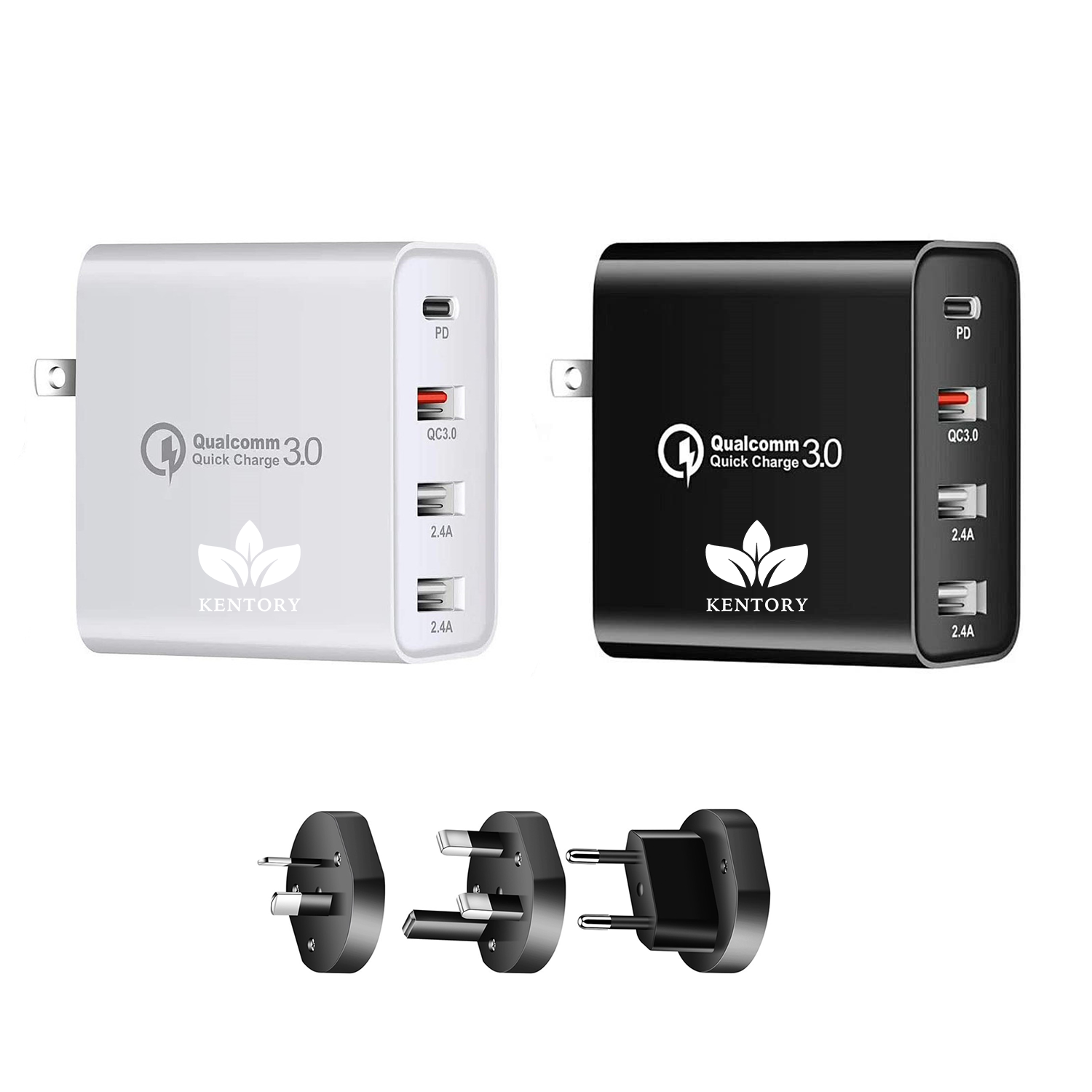 48W 4 Ports Fast Charging Pd Wall Chargers 1
