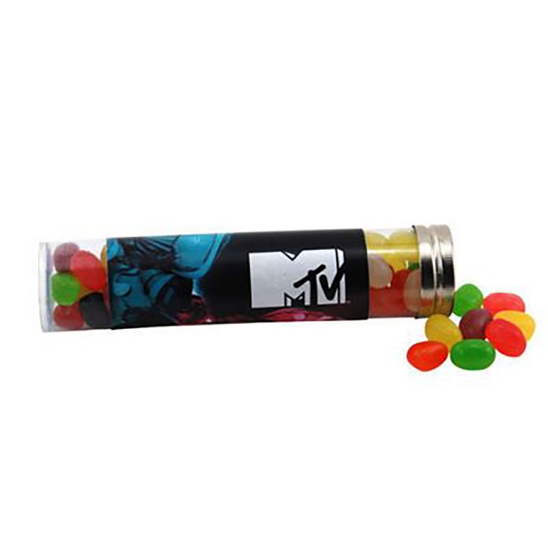 Large 6" Candy Tube with Assorted Jelly Beans 1