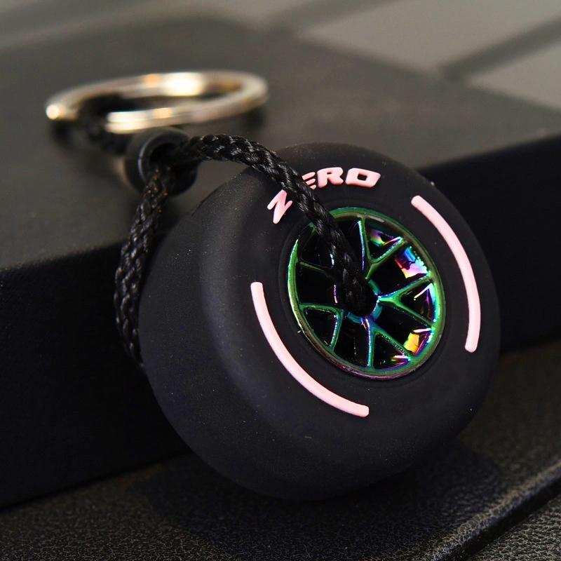 Mini Cute Tire Keyring 7