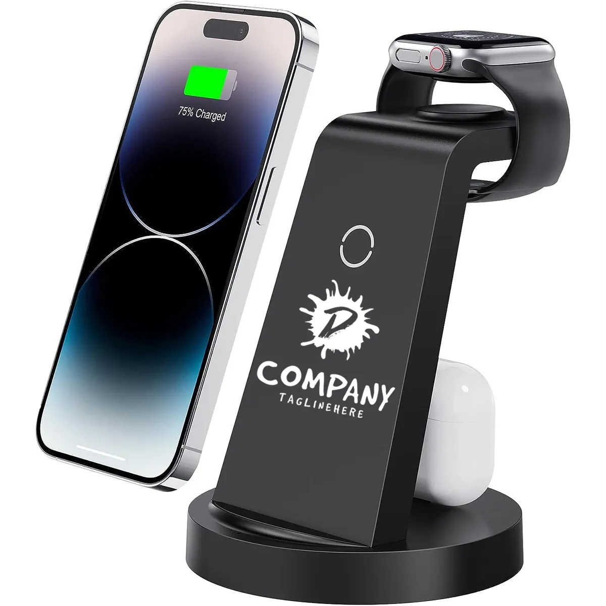 3 In 1 Wireless Charging Station For Phone Watch Headphone 3