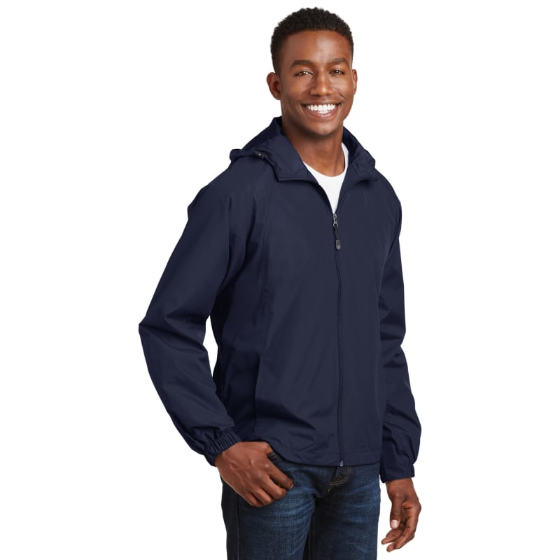 Sport-Tek Hooded Raglan Jacket. 24