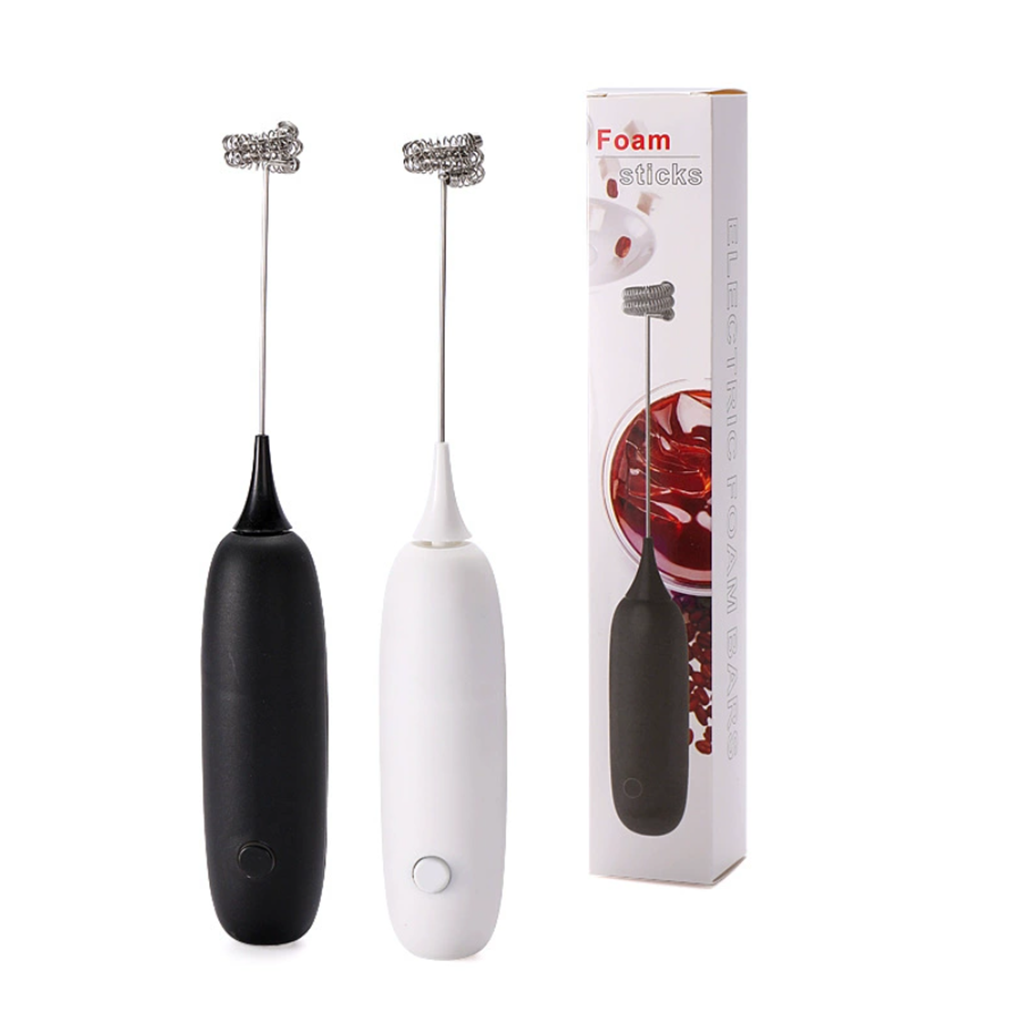 Electric Mini Hand-Held Home Roast Coffee Milk Mixer 1