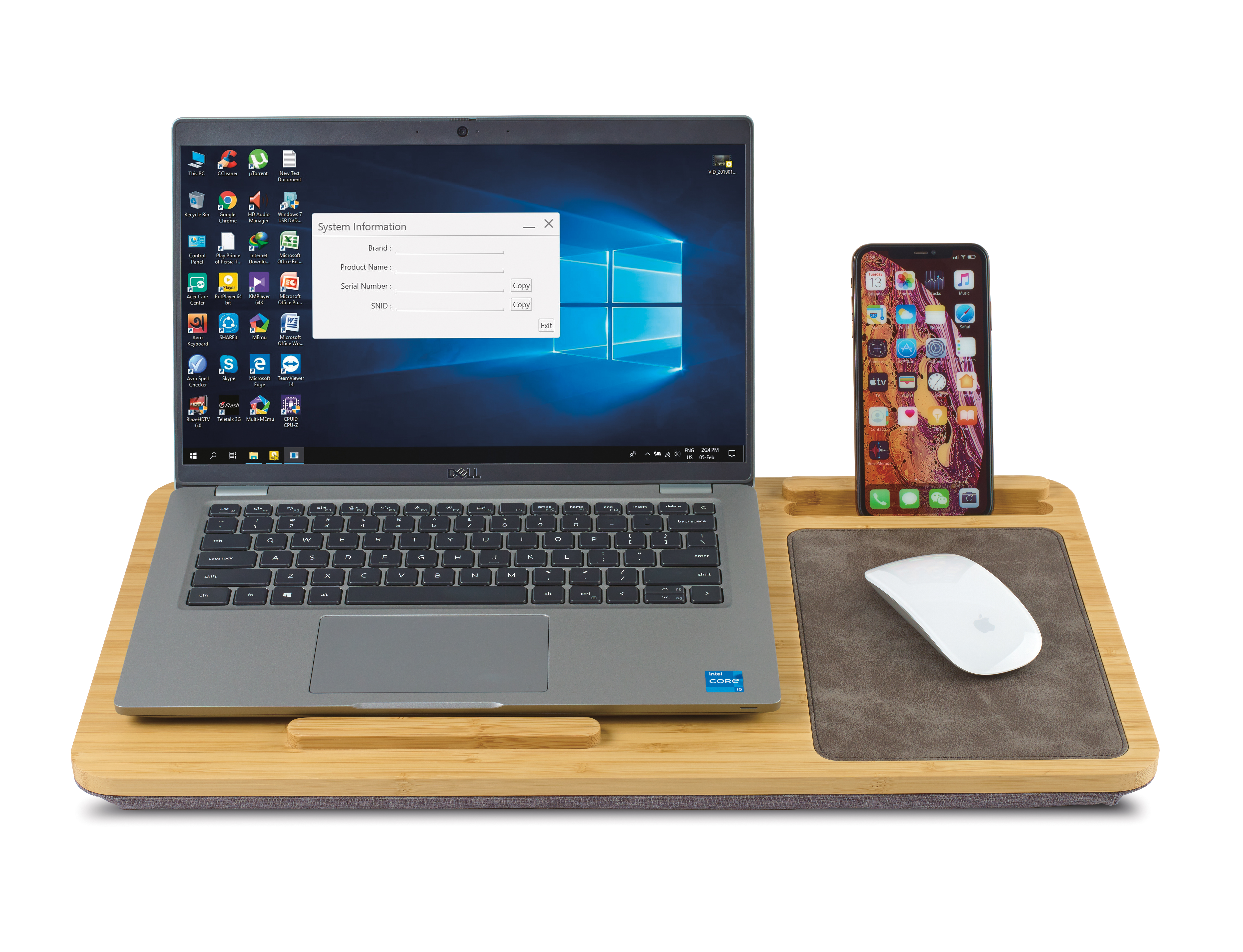 Auden Bamboo Lap Desk