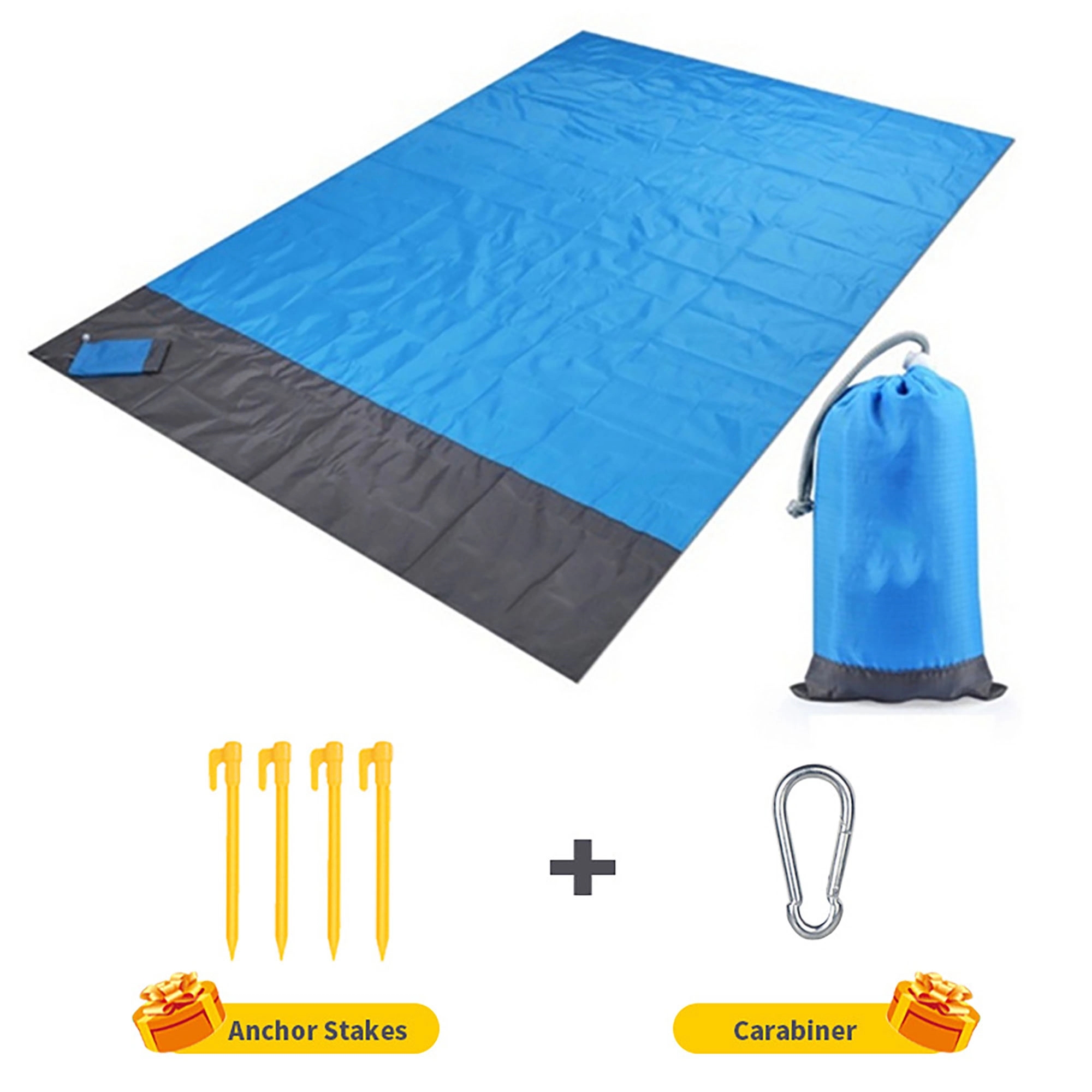 Outdoor Picnic Moisture Proof Beach Blanket MOQ 100Pcs 15