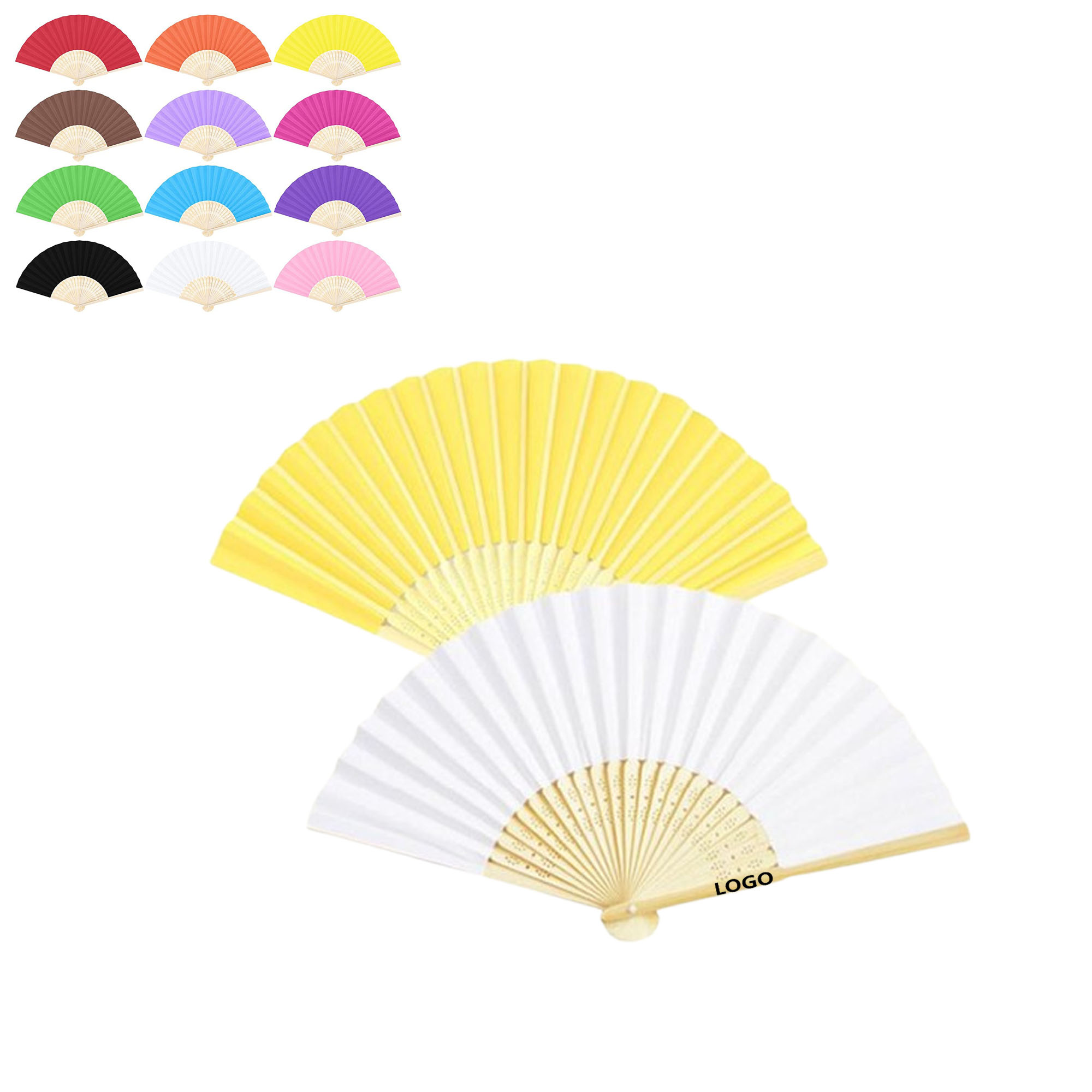DIY Custom Folding Single-Sided Bamboo Fan 4