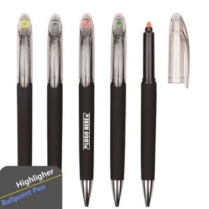 Ballpoint Pen With Color Highlighter 6