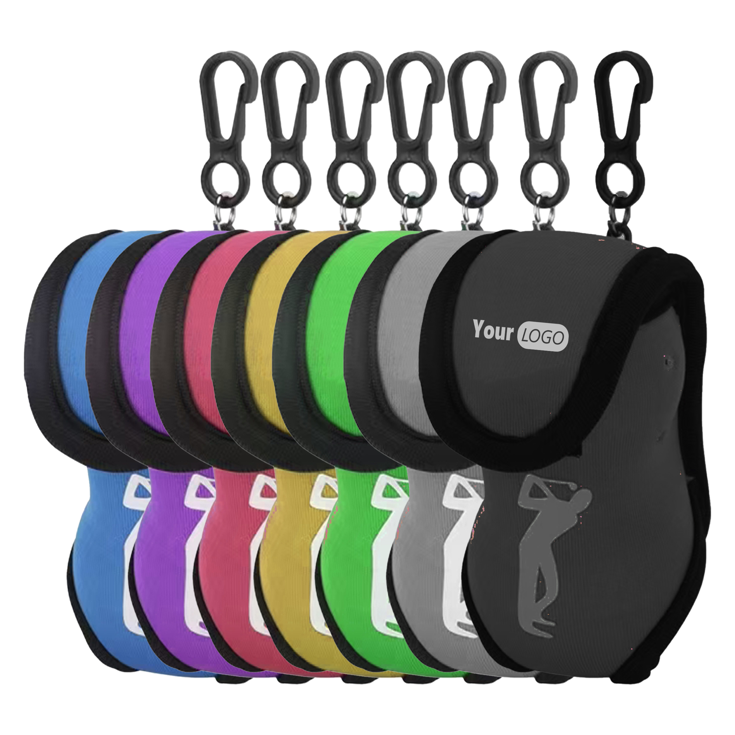 Nylon Customizable Golf Waist Bag 2