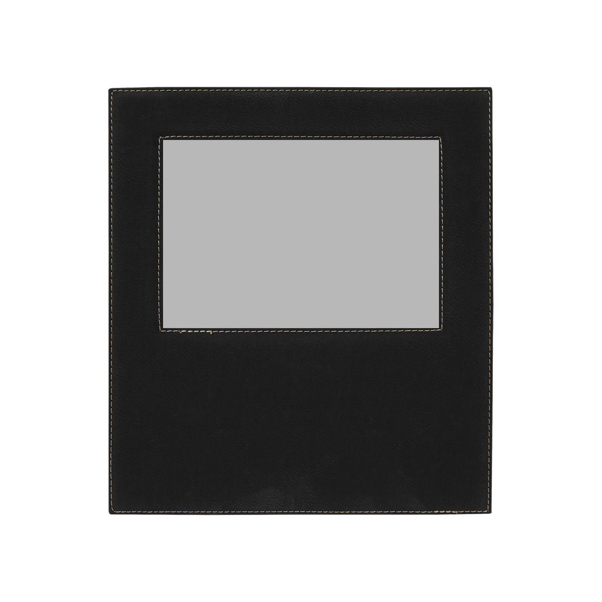 5" x 7" Black & Gold Leatherette Photo Frame 2