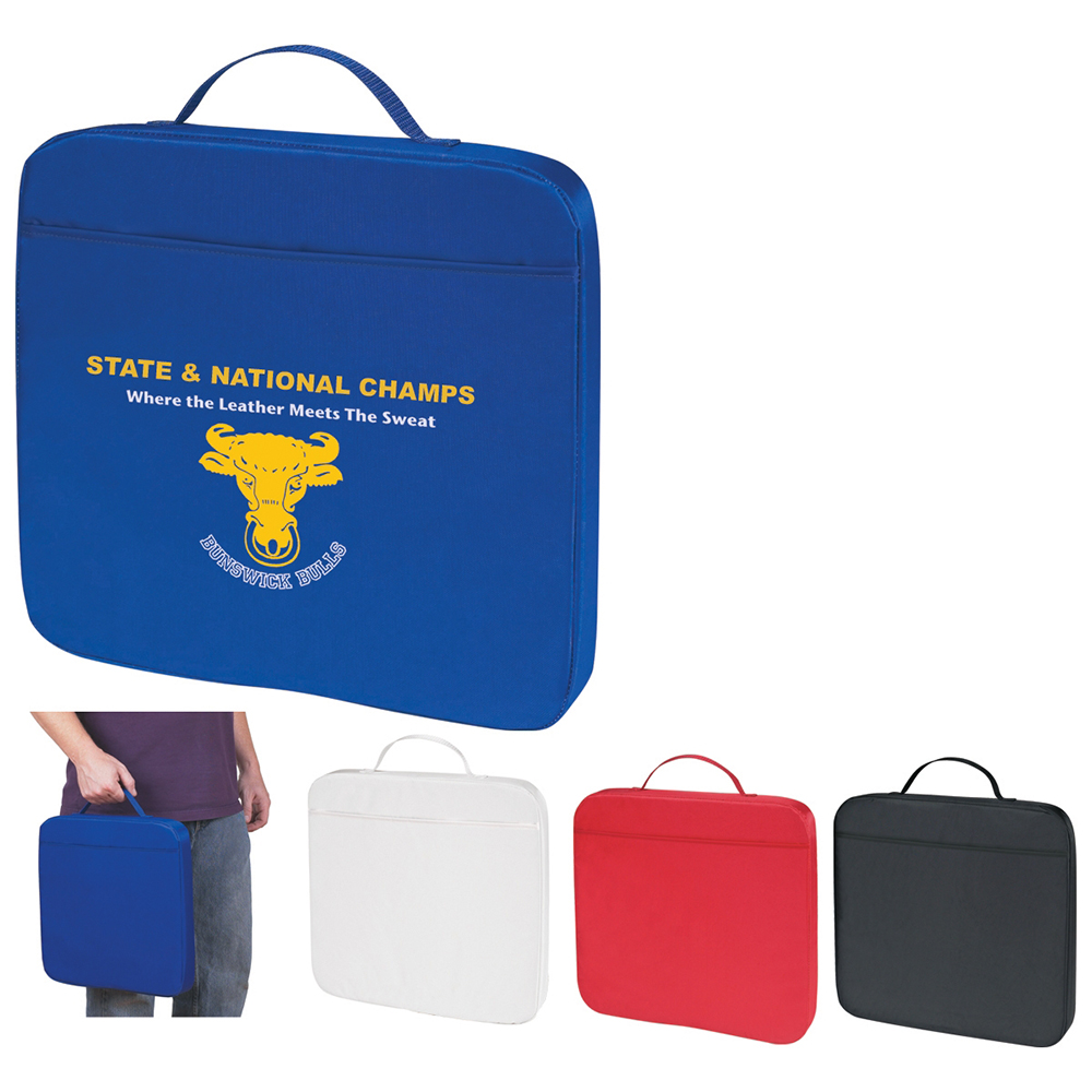 Portable Stadium Cushion With Pocket 4