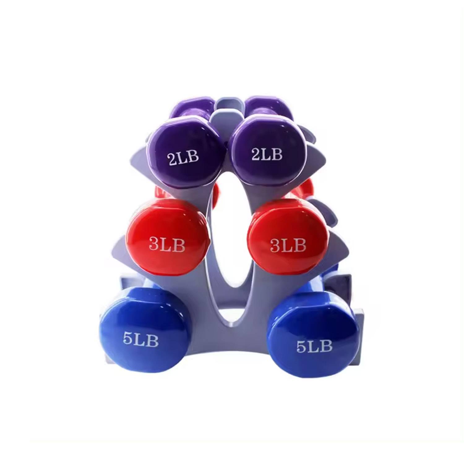 1-6lbs Fitness Dumbbell 6