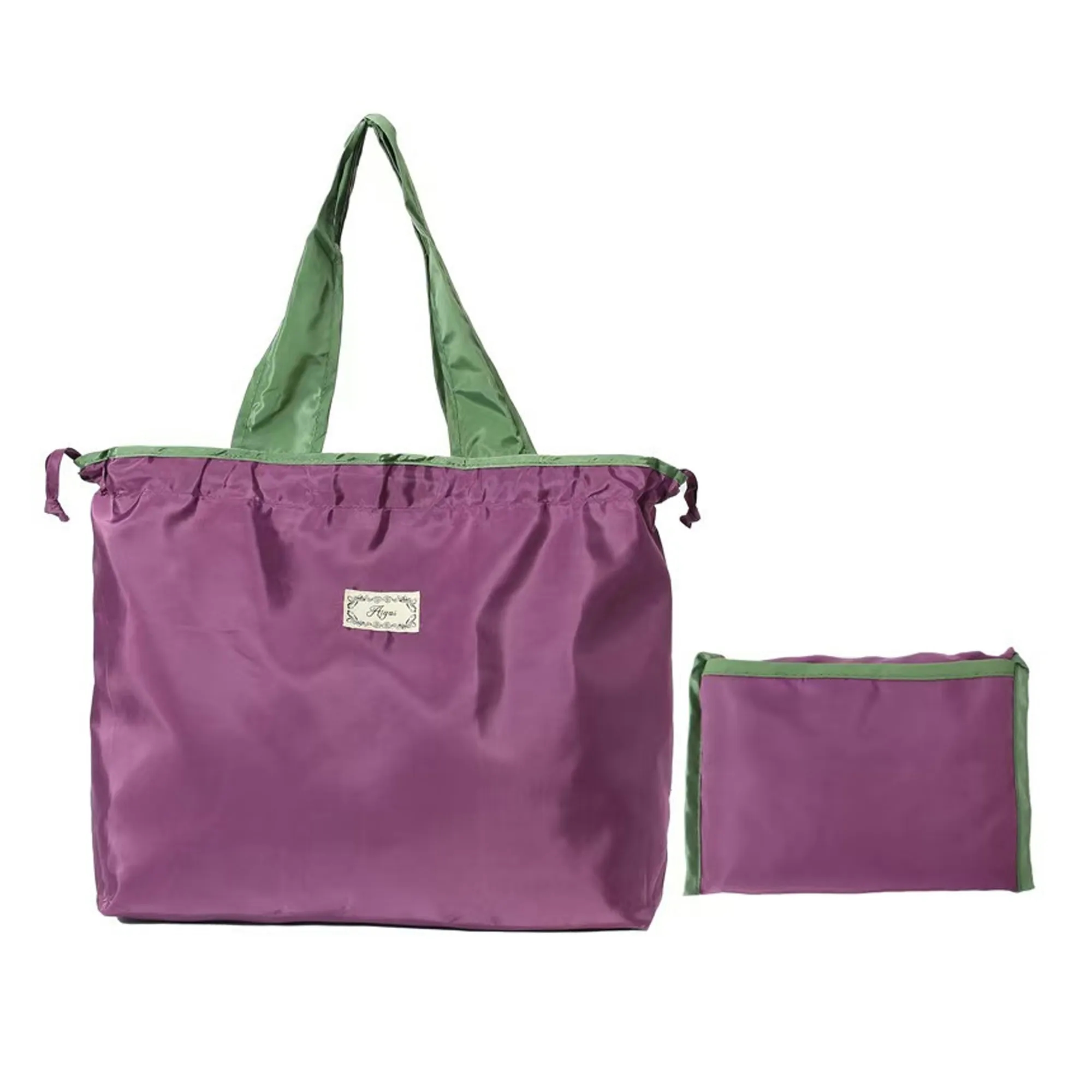 Large Foldable Waterproof Reusable Shopping Tote Bag 6