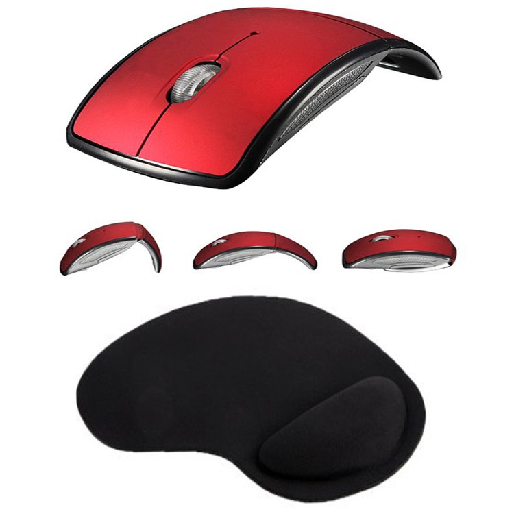iBank® 2.4GHz Wireless Mouse + Wrist Rest Mouse Pad