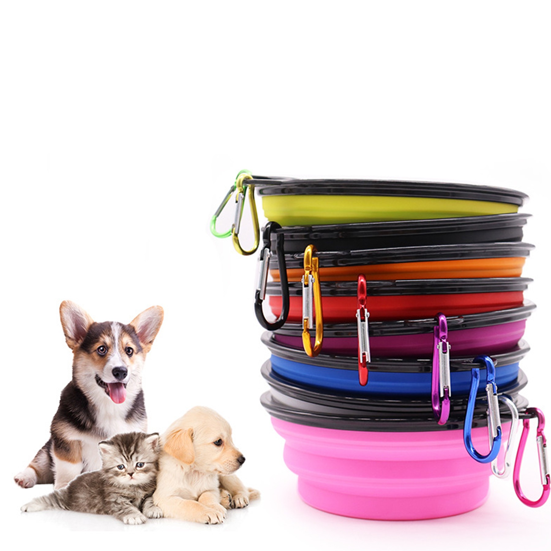 Portable Folding Pet Bowl 5