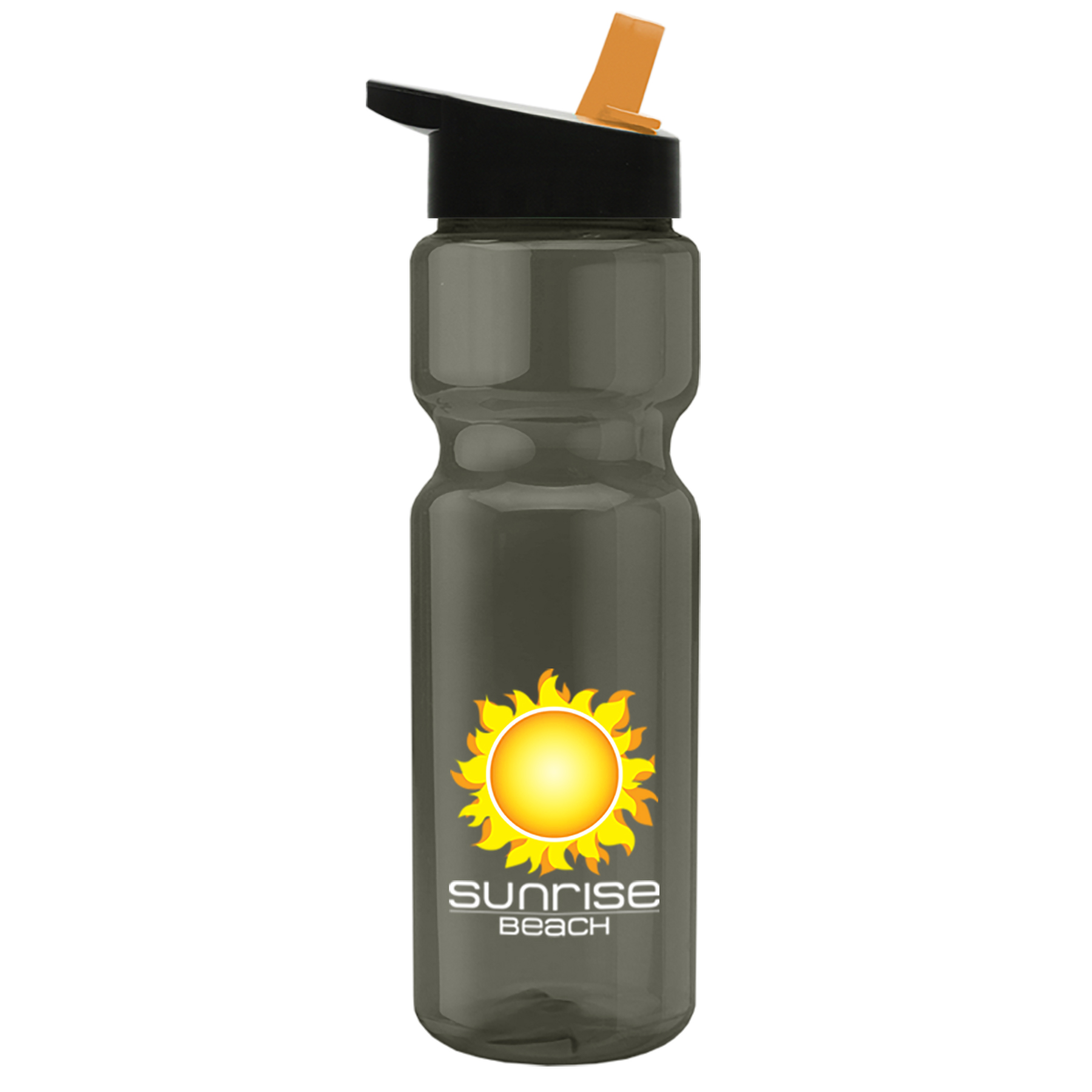 Champion - 28 oz. Transparent Bottle with Flip Straw and Digital Imprint 17
