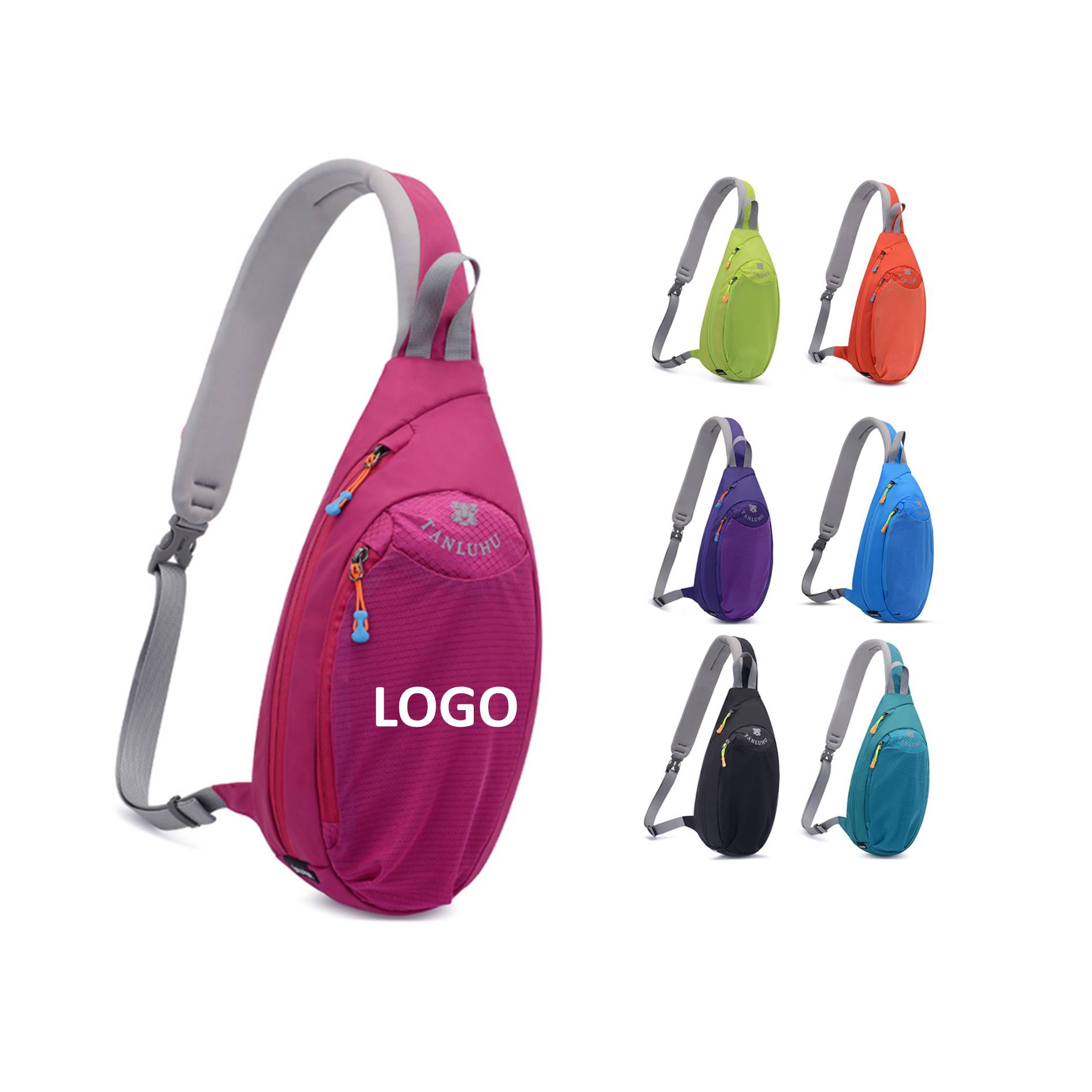 Diagonal Shoulder Hiking Travel Chest Bag 3
