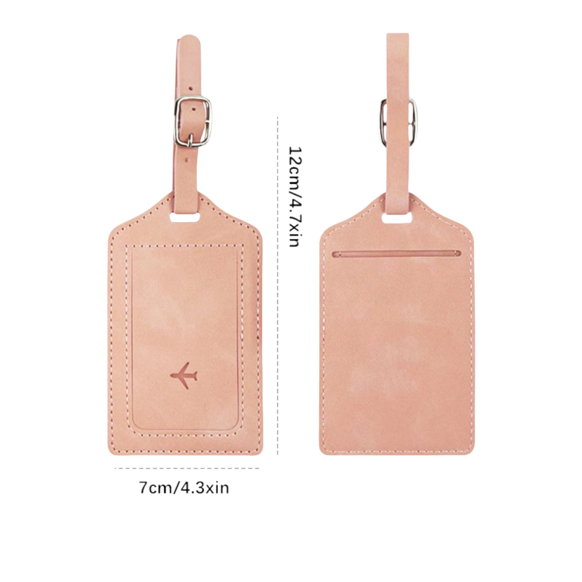 PU Leather Luggage Tag 1