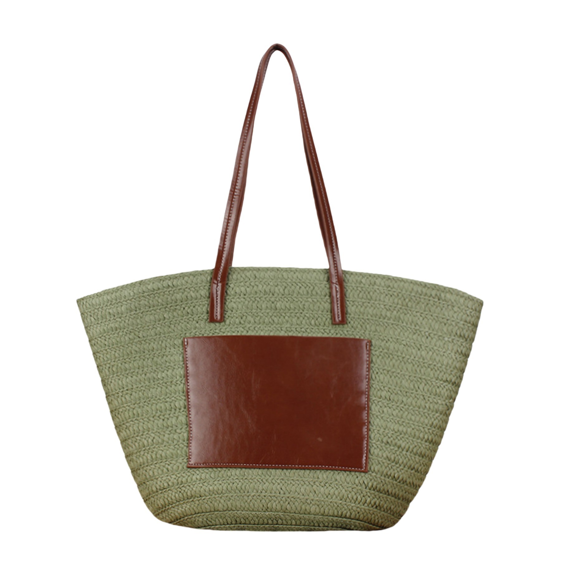Large Straw Basket Bag 4
