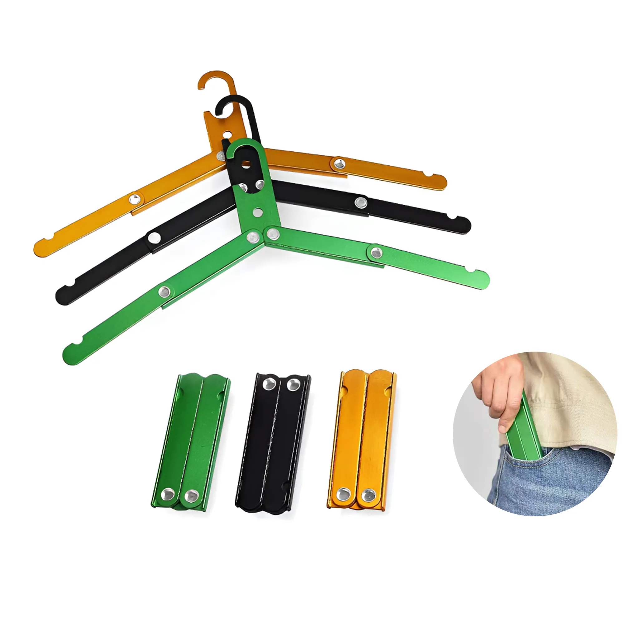 MOQ 50 PCS Metal Folding Hanger 6