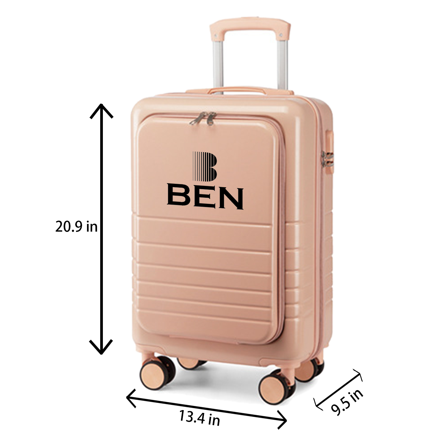 Multi-function coded lock Luggage 1