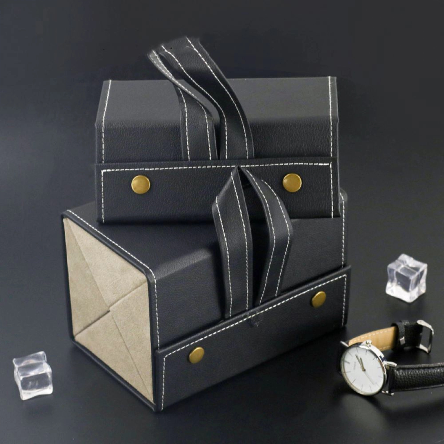 Multifunctional Manual Glasses Case 3