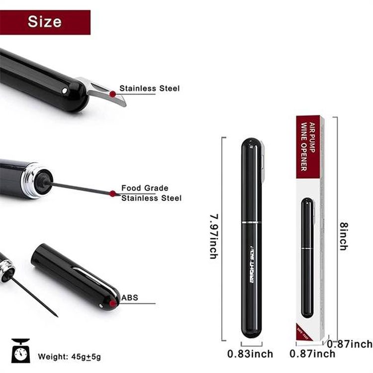 2-In-1 Multifunction Pen-Shaped Wine Opener 1