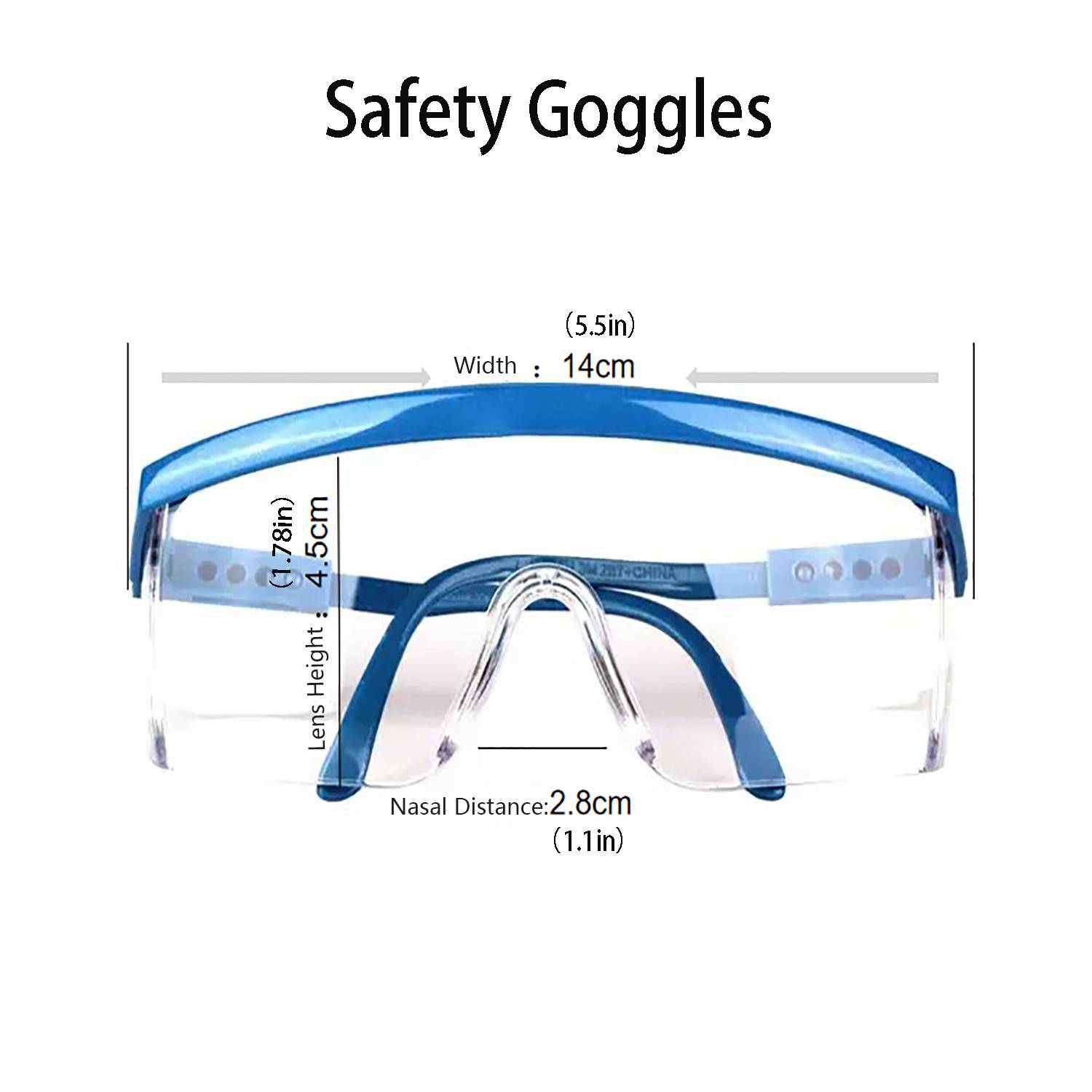 Adjustable Anti Fog PC Protective Glasses 2