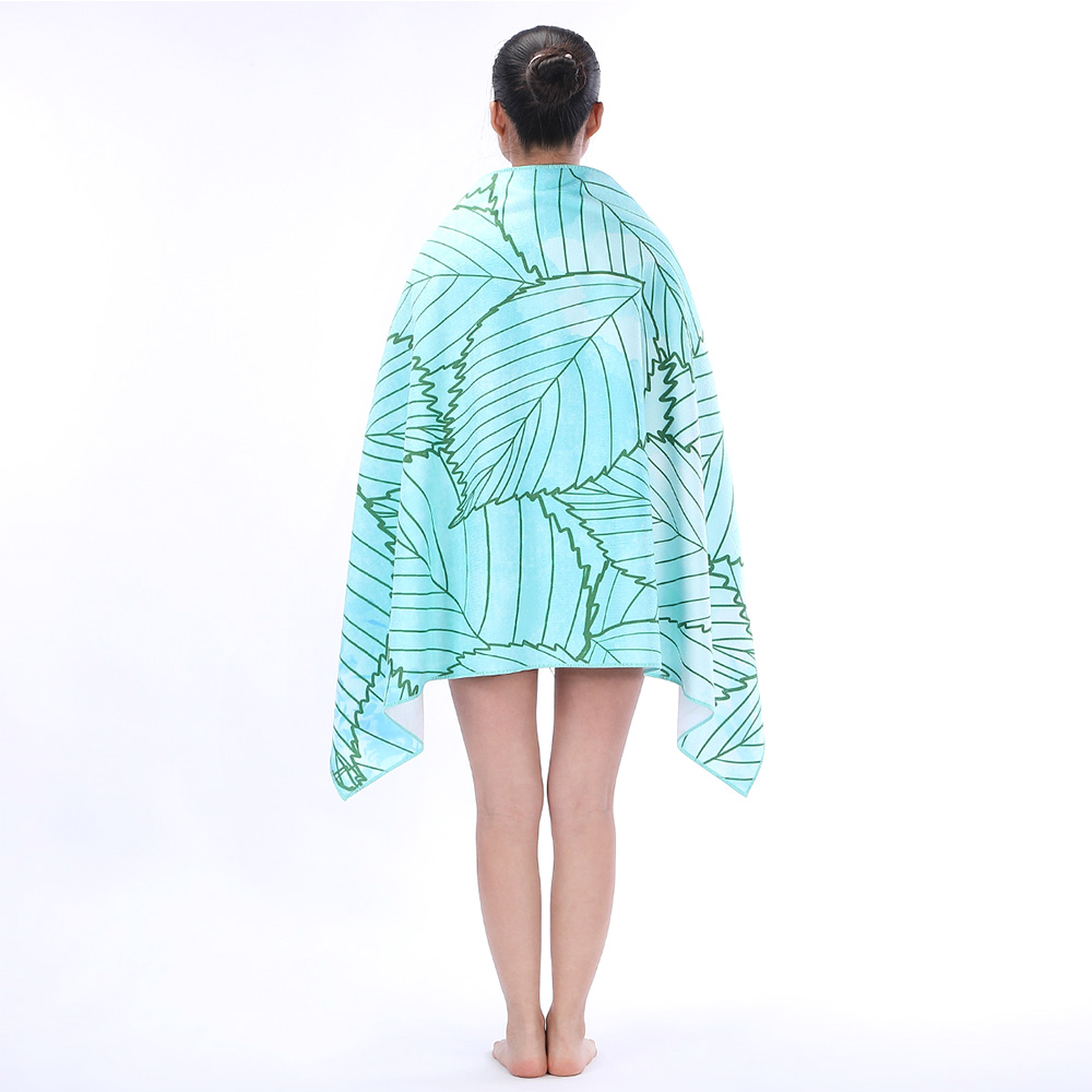 Full color print 59'' x 29'' 260g beach towel 1