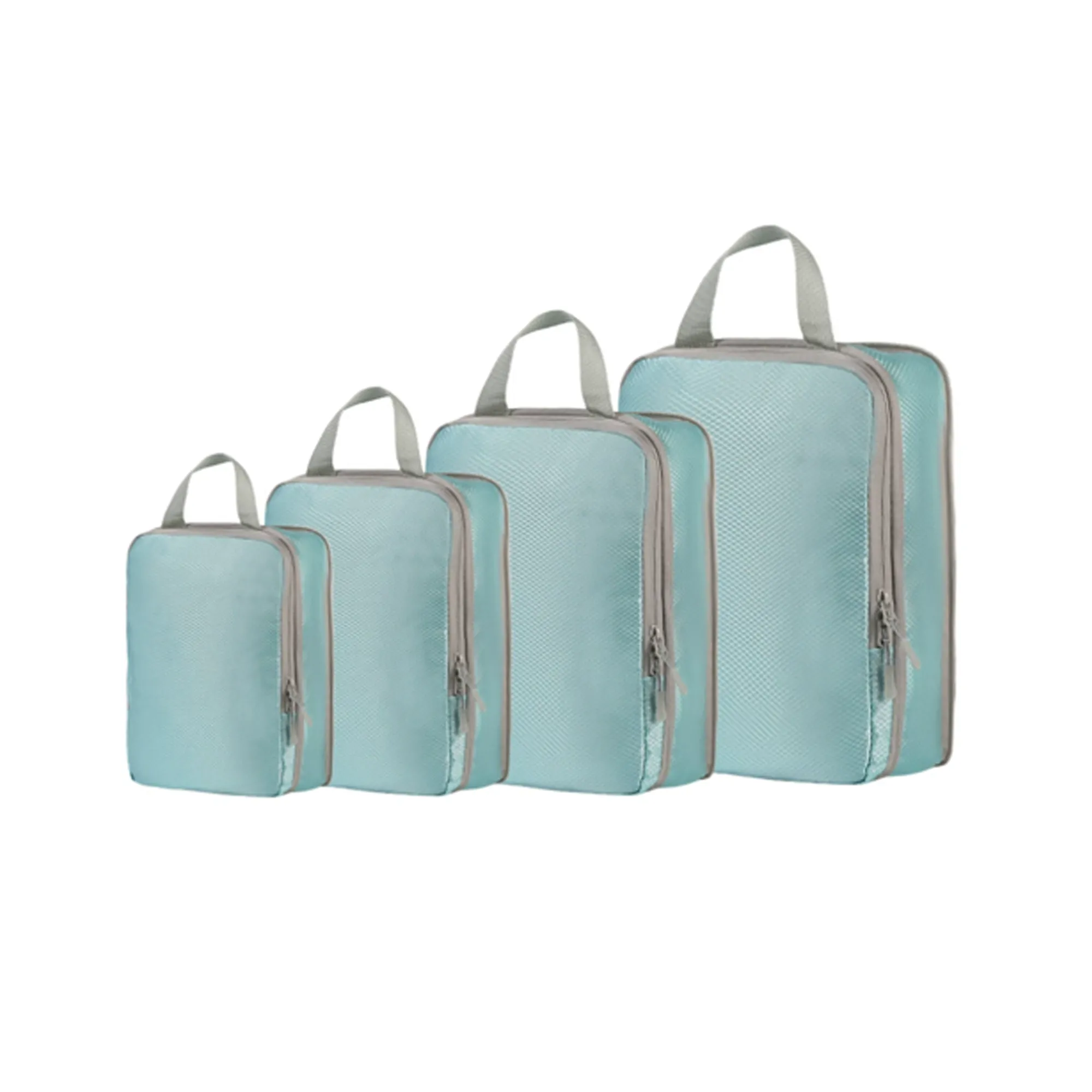 4 Set Compression Packing Cubes Travel Accessories 4