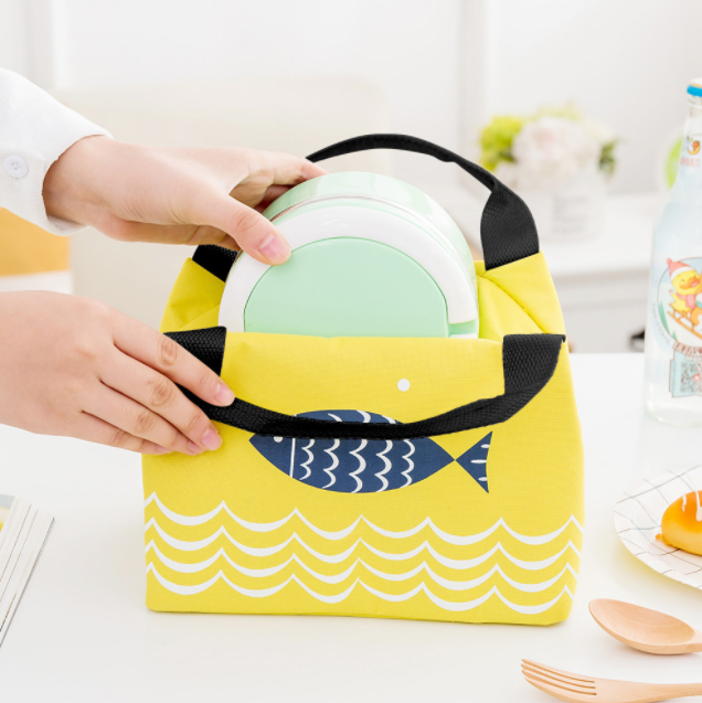 Economy Cooler w/ Custom Imprint Insulated Lunch Bag 2