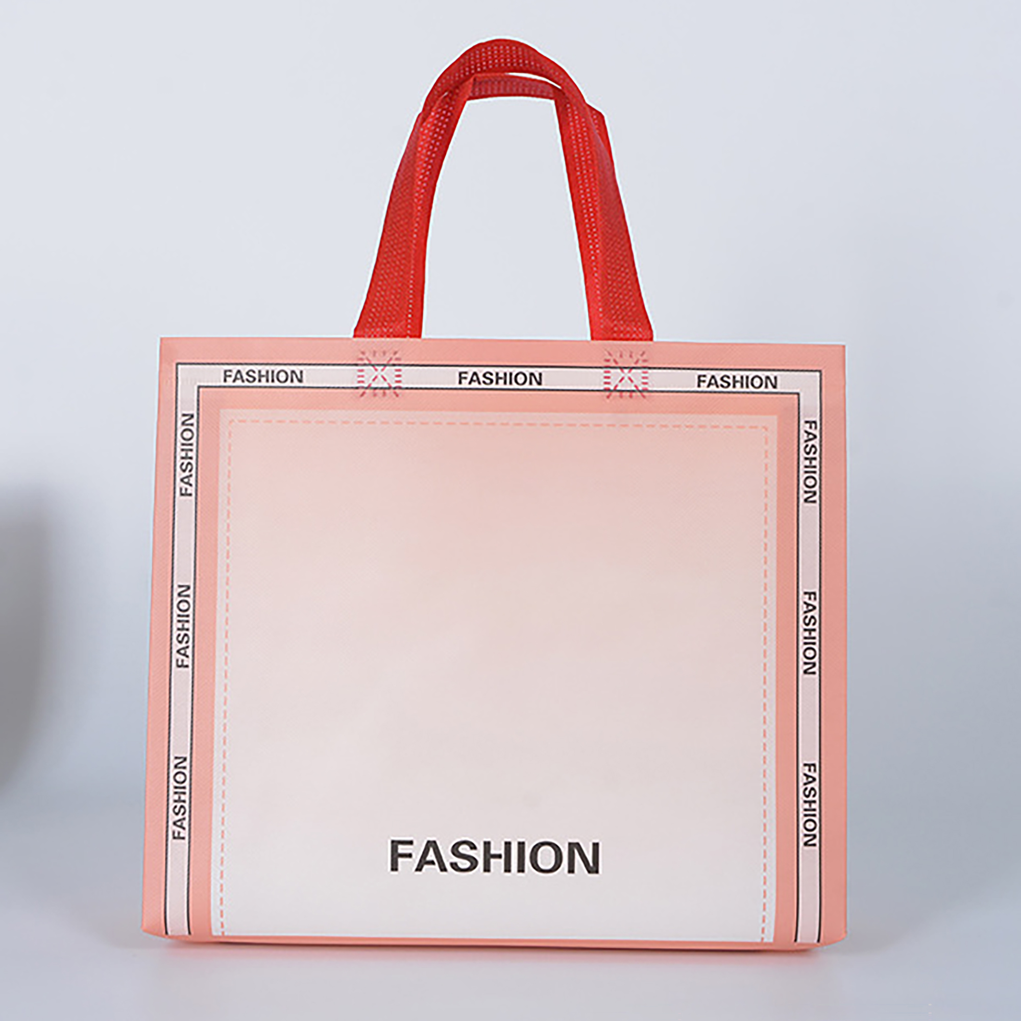 Gradient Color Non-Woven Tote Gift Bag 1