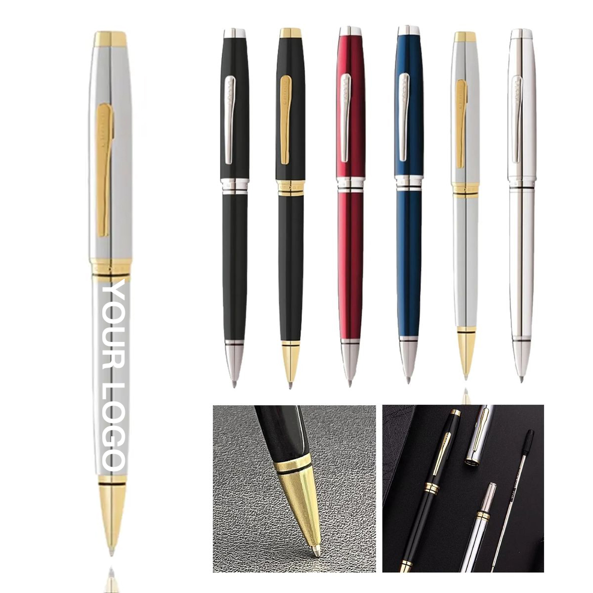 Durable Metal Twist Pen for Notes or Business Use 5