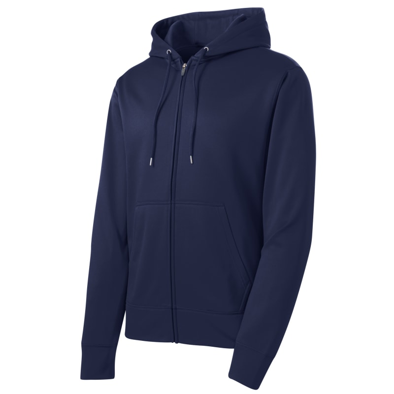 Sport-Tek Sport-Wick Fleece Full-Zip Hooded Jacket. 5