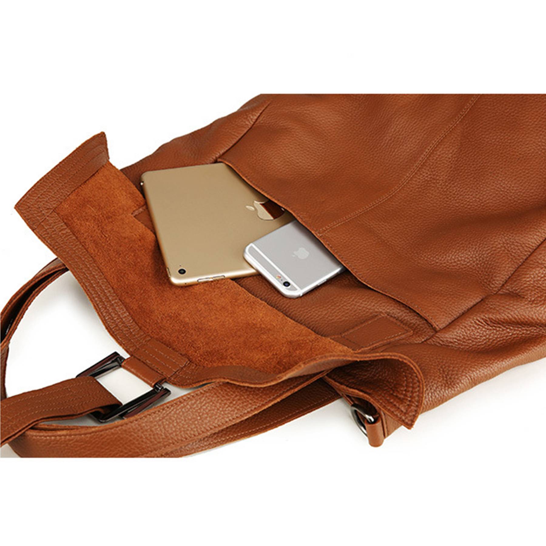 Genuine Leather Tote Shoulder Bag for Women 5