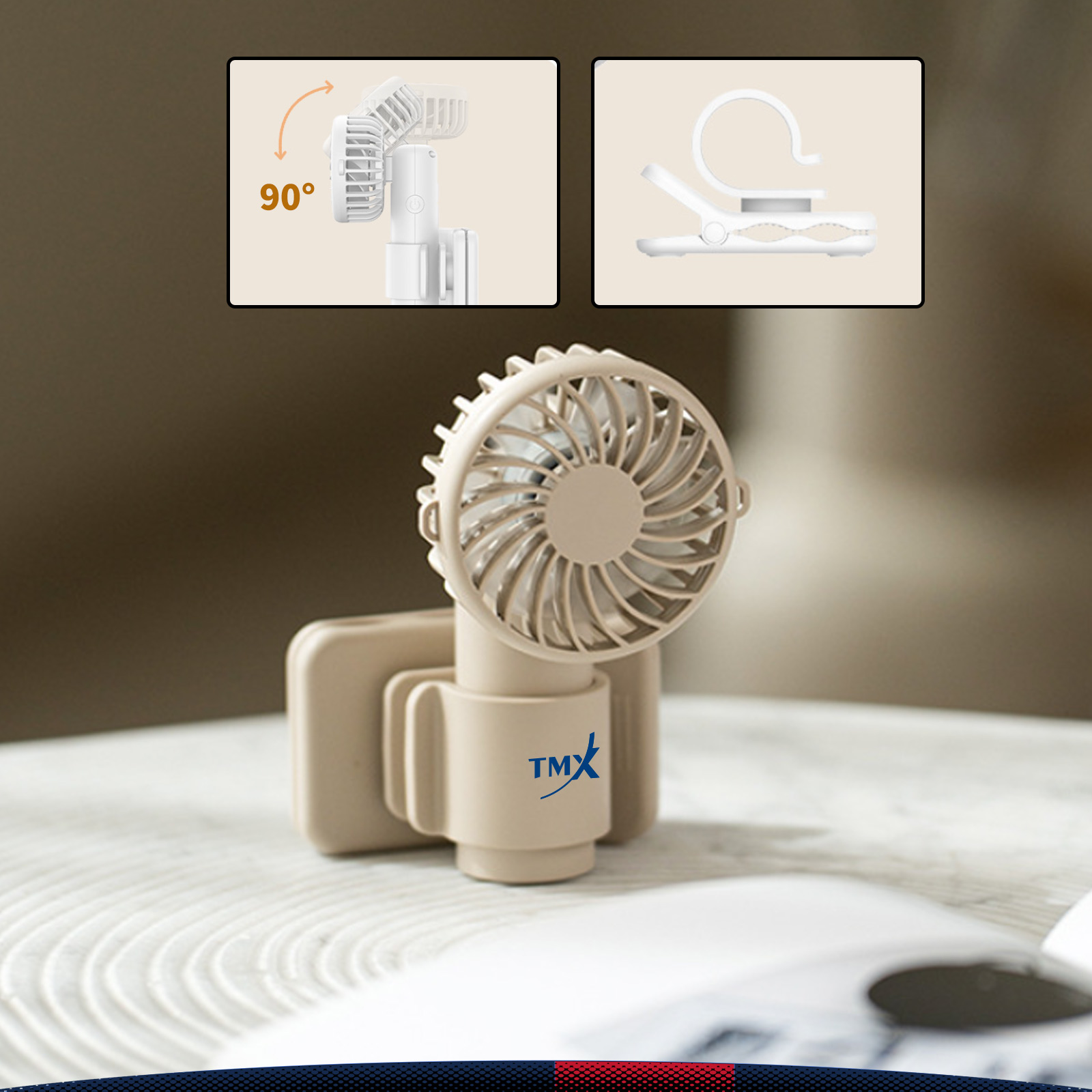 Airova 3-in-1 Mini Clip-On Fan 5