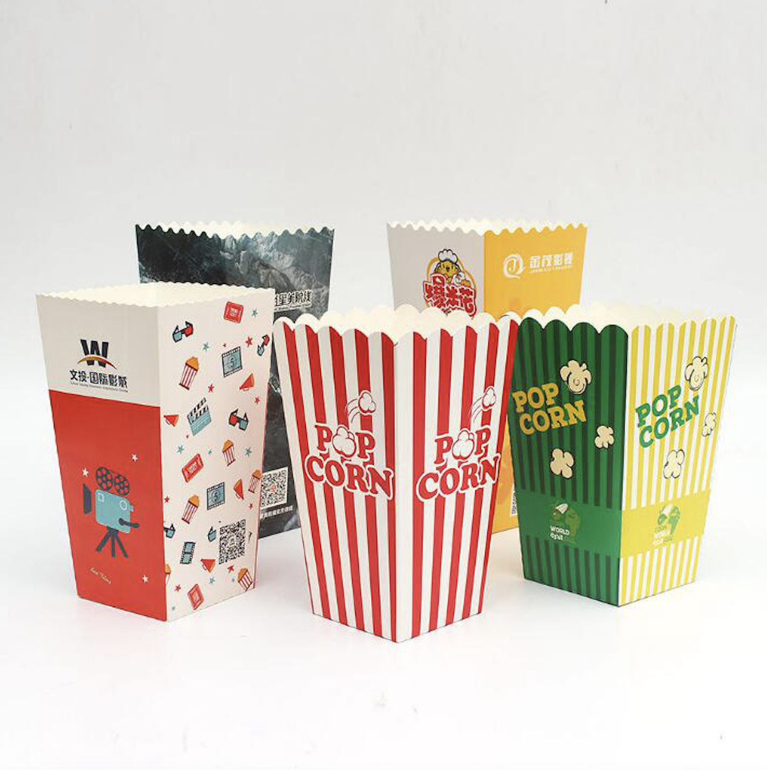 Paper Popcorn Boxes 2