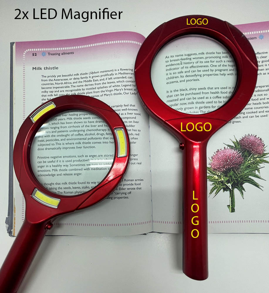 2XPower ExecutiveMagnifying Glass with3 LED Flashlights 2