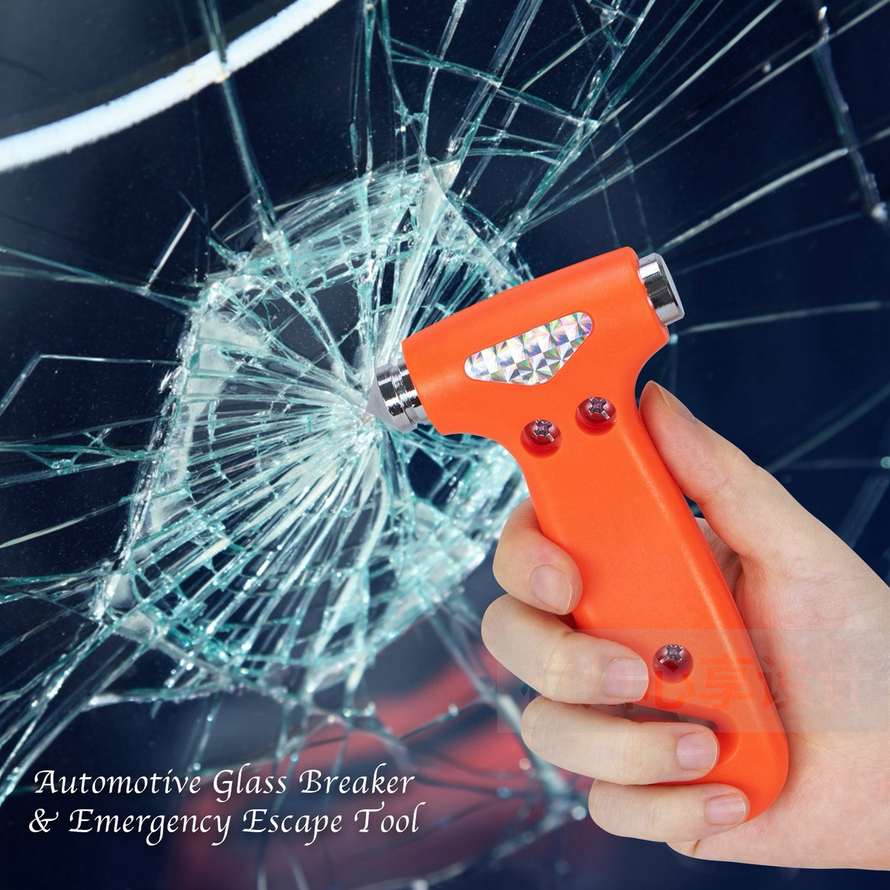 Car Safety Hammer Seatbelt Cutter 12