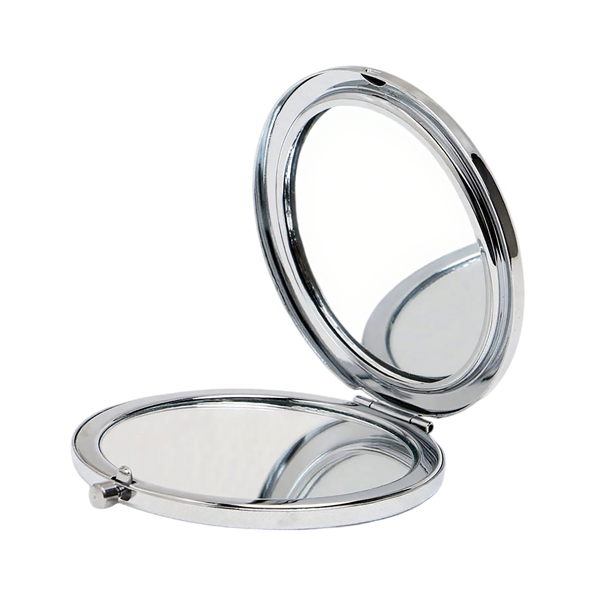 Portable Folding Makeup Mirror With 1X And 2X Magnification 2