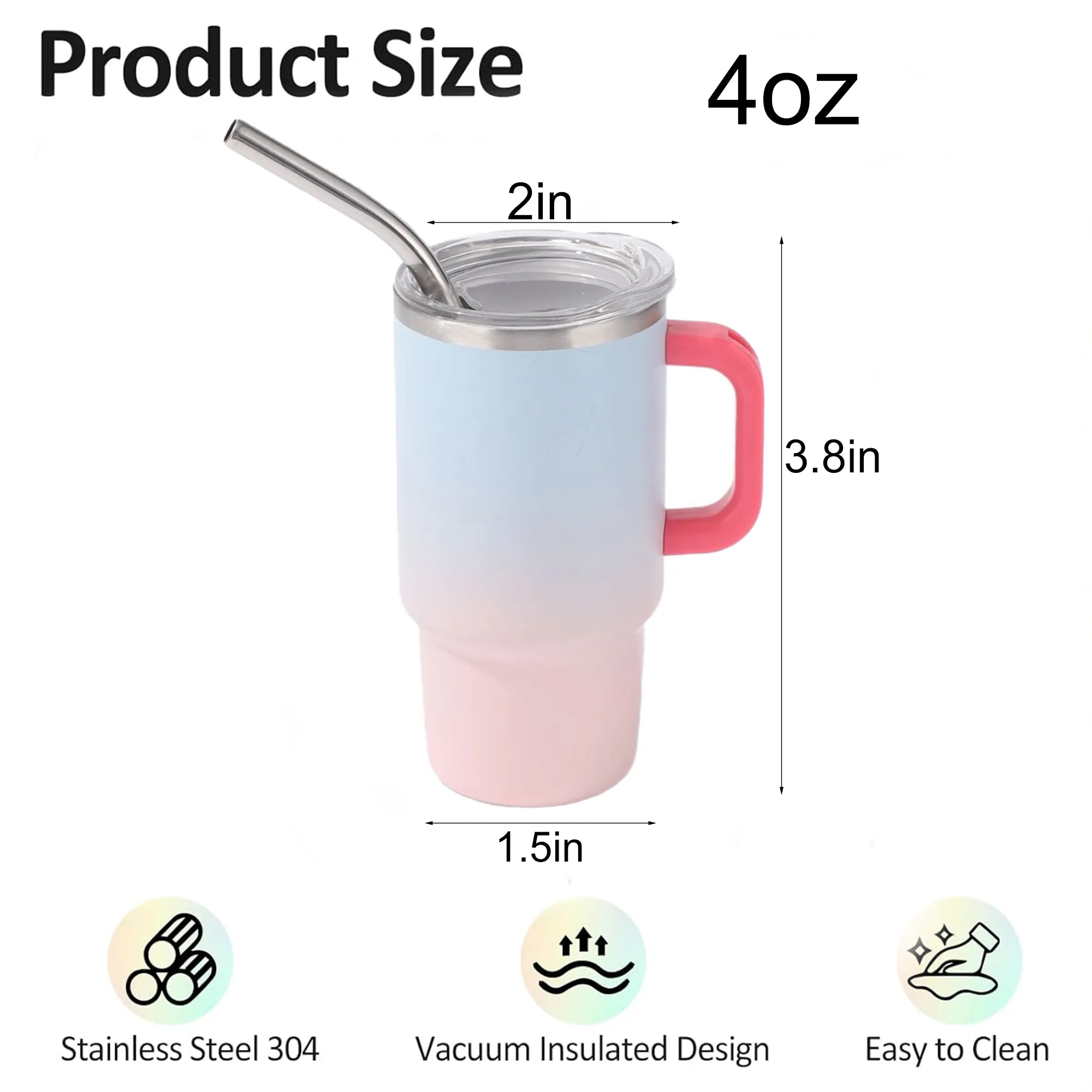 Mini 304 Stainless Steel Ice King Cup Insulated Bottle 5