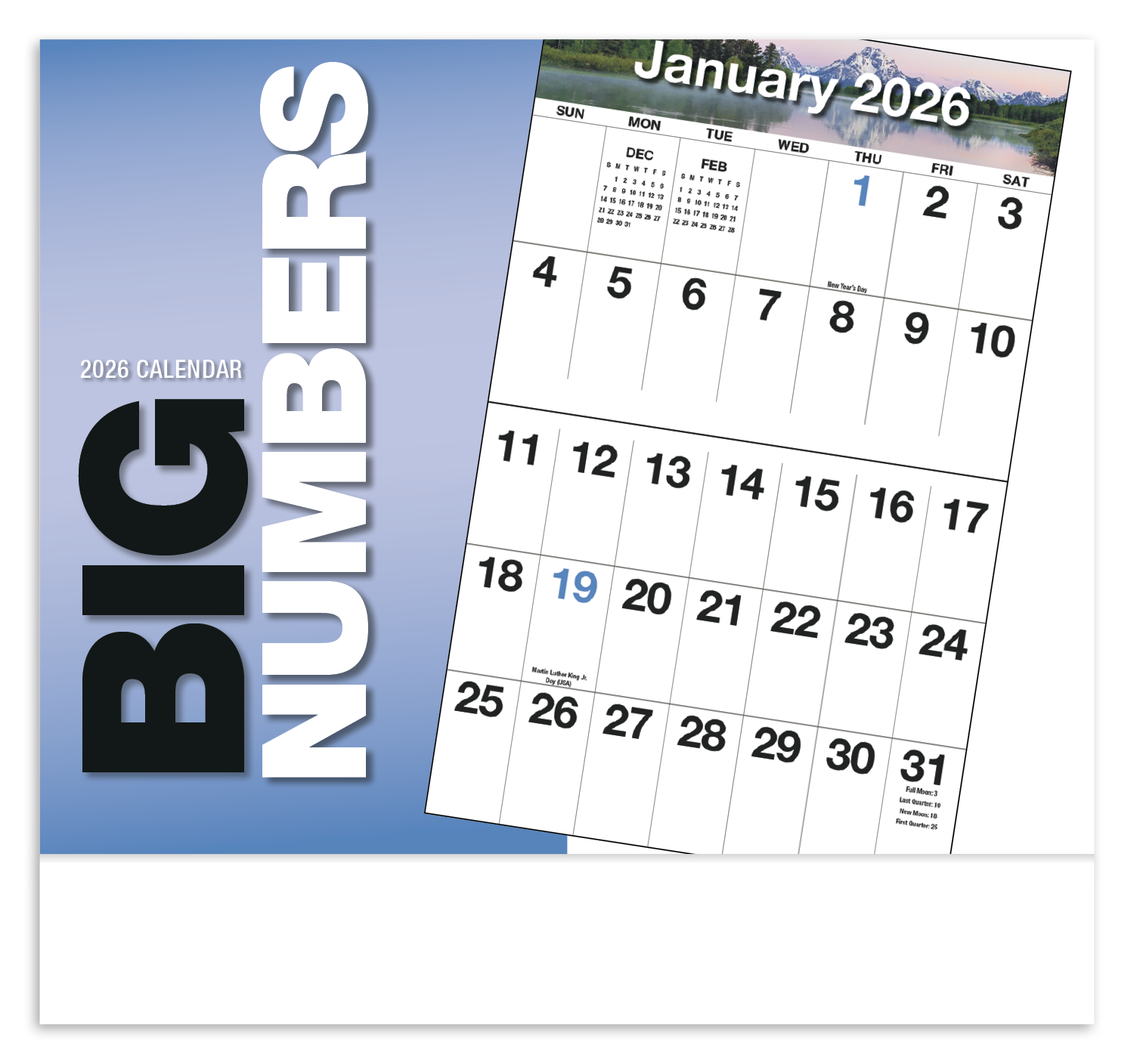 HotLine® Products Big Numbers Appointment Calendar - Stapled 47