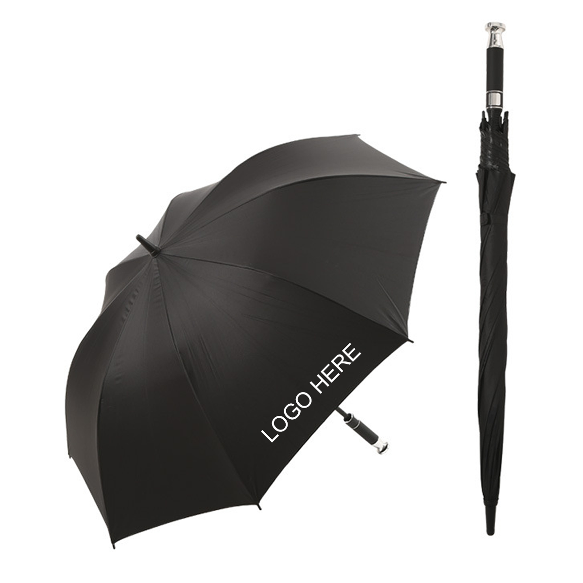 Auto Open Golf Umbrella(60" Arc) 2