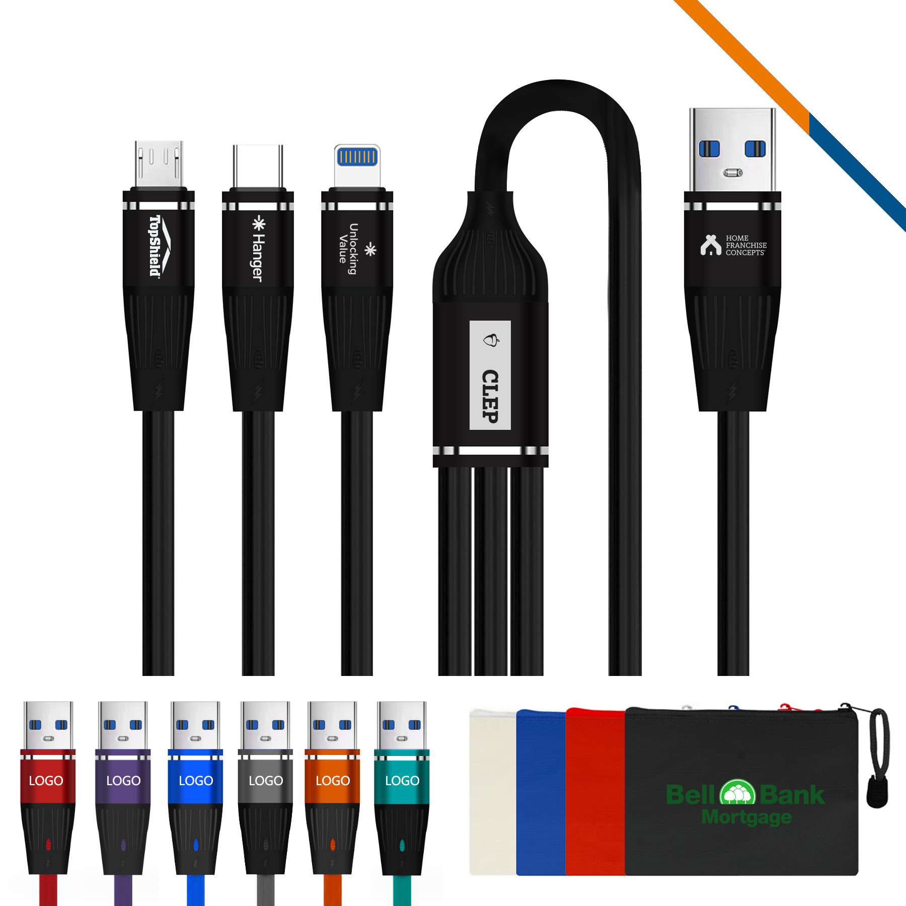 Remto 3in1 Fast Charging Cable 4