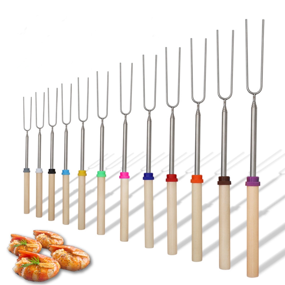 Stainless Steel Bbq Sticks 4