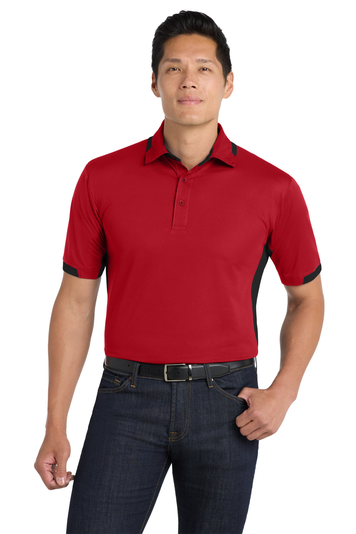 Port Authority Dry Zone Colorblock Ottoman Polo. K524 11