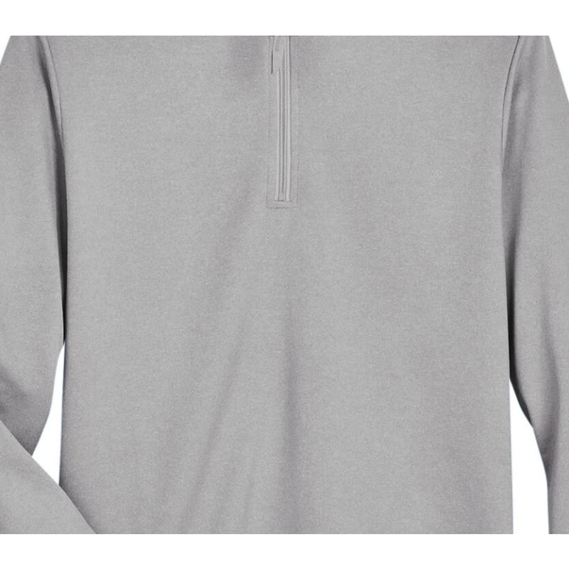 UltraClub Men's Coastal Pique Fleece Quarter-Zip 7